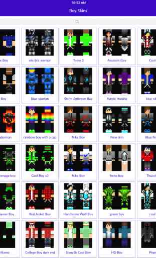 Boy Skins - New Skins for Minecraft PE & PC 4