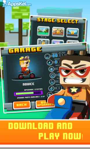 Boys Garage Motorcycle Daredevil – Sick Racing Game for Kids Free 4