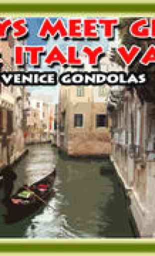Boys Meet Girl Summer Italy Vacation : Venice Gondolas - Free Edition 1