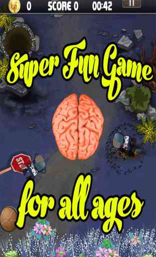 Brain Eater Zombie Crush Adventure -  Creepy Crawling Undead Game 1