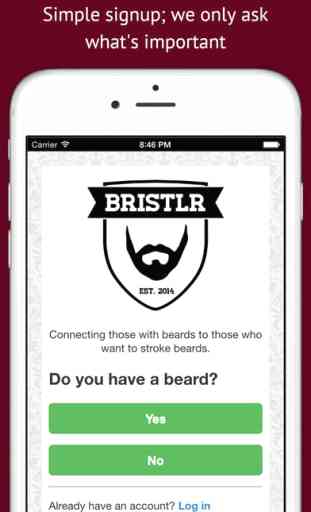 Bristlr - Free dating for beard lovers 1