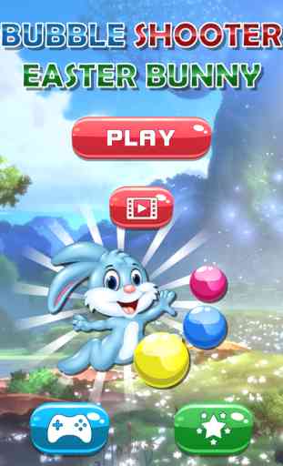 Bubble Shooter Bunny Easter Match 3 Game 4
