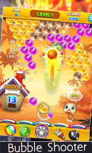 Bubble Shooter Deluxe - Land Pet Pop 2016 Free Edition 1