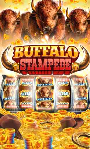 Buffalo 5-Reel Deluxe Slots - Free Classic Vegas 1
