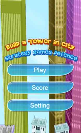 Build a Tower in City - Strategy games Defence 1