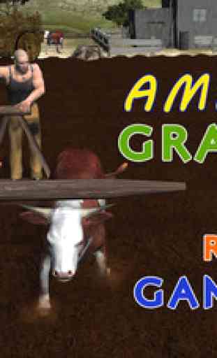 Bull Cart Farming Simulator – Bullock riding & racing simulation game 2