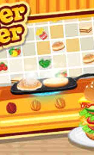 Burger Maker - Fast Food Cooking Game for Boys and Girls 3