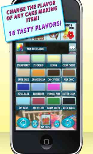 Cake Maker Game - Make, Bake, Decorate & Eat Party Cake Food with Frosting and Candy Free Games 4