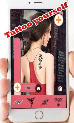 Camera Tattoo - Make a Virtual Tattoo on your body. Just take a photo of you or your friends. 1