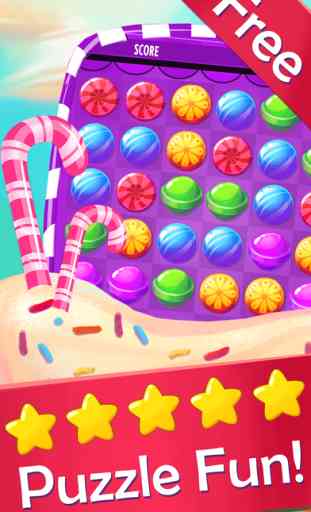 Candy Diamond 2015 - Fun Soda Pop Candies Puzzle Game For Kids 1
