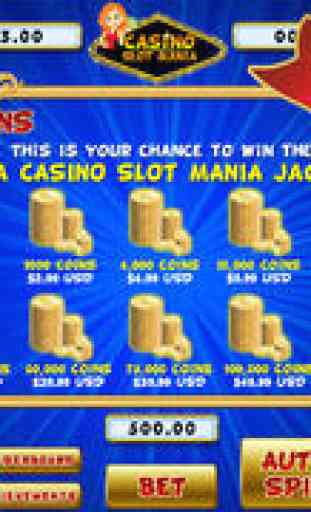 Casino Slot Mania - Classic Slot Machine, Bingo Balls and Poker Card Jackpots 4