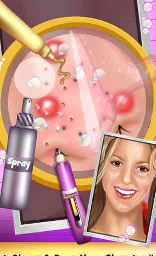 Celebrity Nose Spa – It’s Facial Makeover Game for Hollywood Famous Star Girls 2