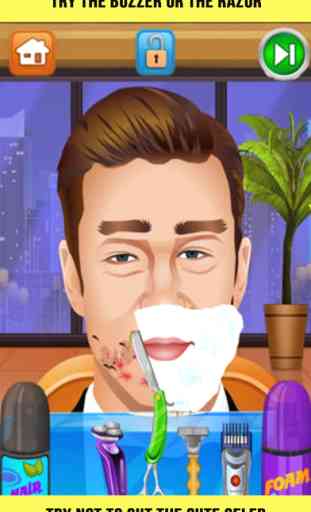 Celebrity Shave Beard Makeover Salon & Spa - hair doctor girls games for kids 2