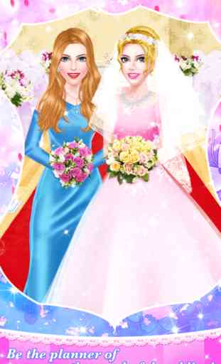 Celebrity Wedding Planner - Bridal Makeover Salon: SPA, Makeup & Dressup Beauty Game for Girls 2