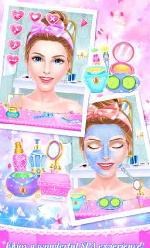 Celebrity Wedding Planner - Bridal Makeover Salon: SPA, Makeup & Dressup Beauty Game for Girls 3