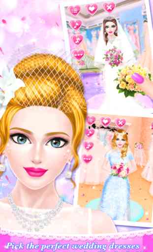 Celebrity Wedding Planner - Bridal Makeover Salon: SPA, Makeup & Dressup Beauty Game for Girls 4