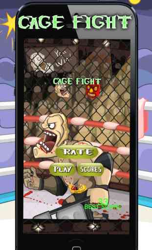 Cage Fight Knockout - Ultimate Fighter vs Wrestler 2