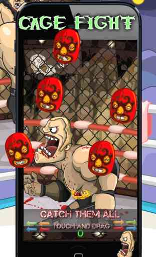 Cage Fight Knockout - Ultimate Fighter vs Wrestler 3