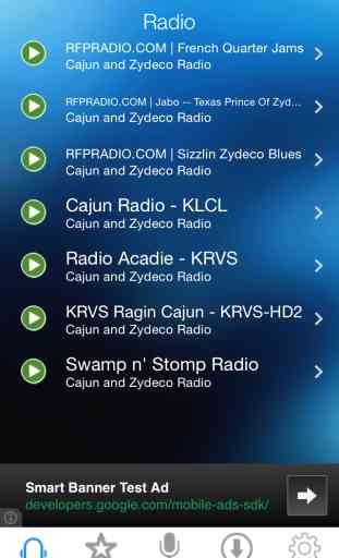 Cajun and Zydeco Music Radio Recoreder 1