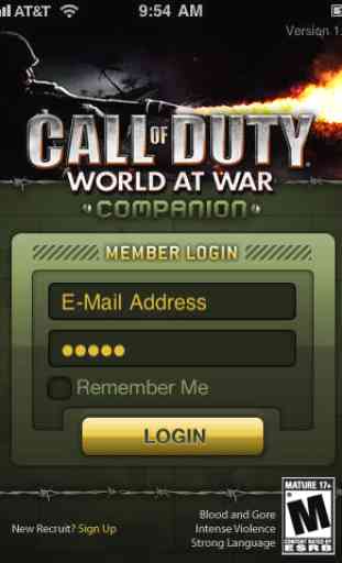 Call of Duty: World at War Companion 1