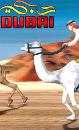 Camel Racing in Dubai - Extreme UAE Desert Race 1