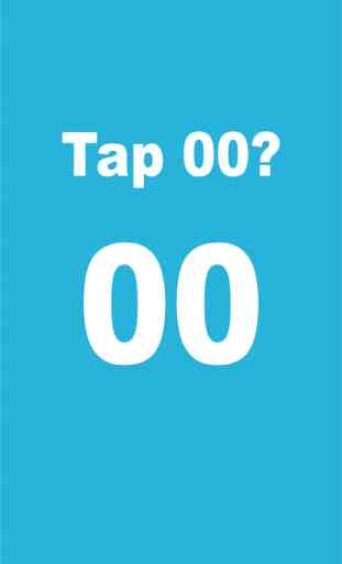 Can you tap 00? 2