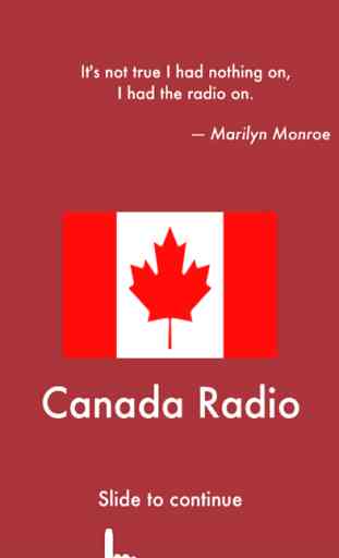 Canada Radios - Top Stations Music Player FM / AM 1