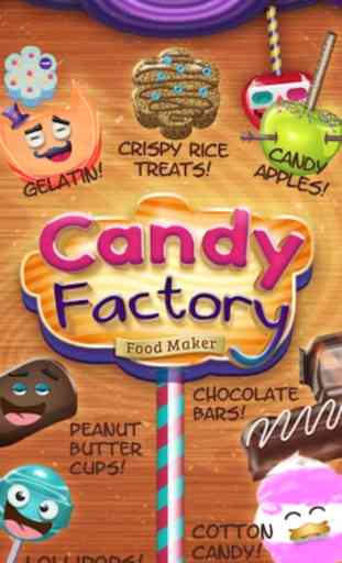 Candy Factory Food Maker Free by Treat Making Center Games 2