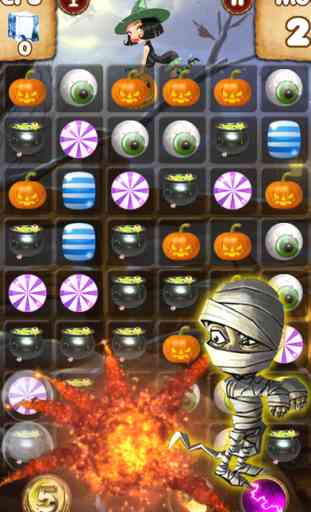 Candy Halloween Games HD - Fun free games for kids 3