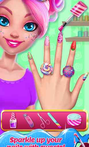 Candy Makeup - Sweet Salon Game for Girls 4
