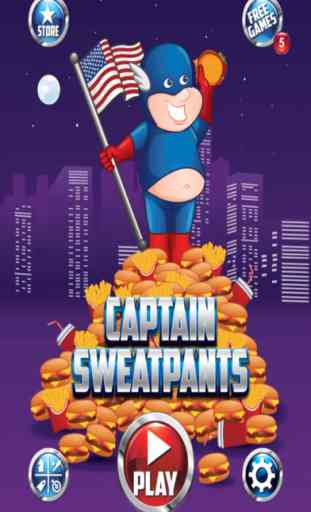 Captain Sweatpants - America Hero 1