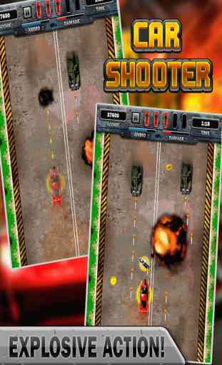 Car Shooter Race - Fun War Action Shooting Game 2