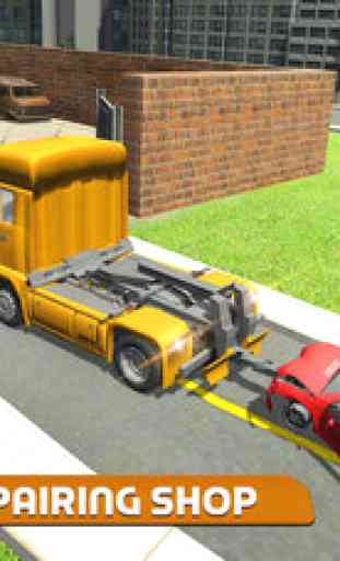 Car Tow Truck 3D – Heavy towing crane simulation 1