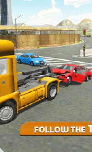 Car Tow Truck 3D – Heavy towing crane simulation 3