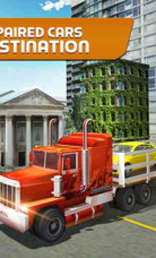 Car Tow Truck 3D – Heavy towing crane simulation 4