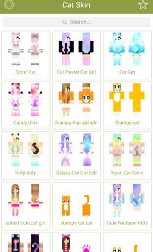 Cat Skins - New Skins for Minecraft PE & PC 1