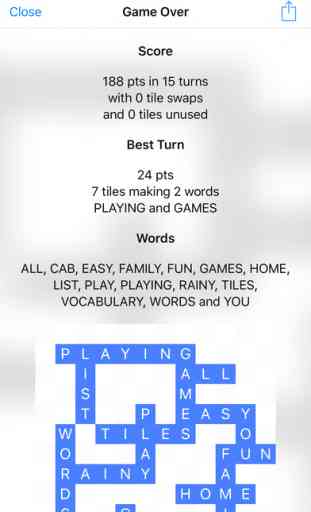 Catchlines, a word game, free your letters 4