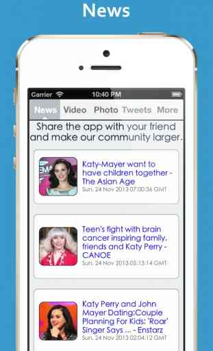 Celebrity App - Katy Perry edition 4
