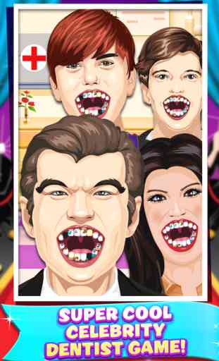 Celebrity Dentist Doctor Salon Kids Game Free 4