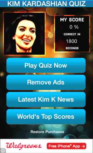 Celebrity Fan Quiz - Kim Kardshian edition 1