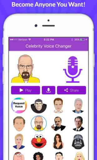 Celebrity Voice Changer - Funny Voice FX Cartoon Soundboard 1