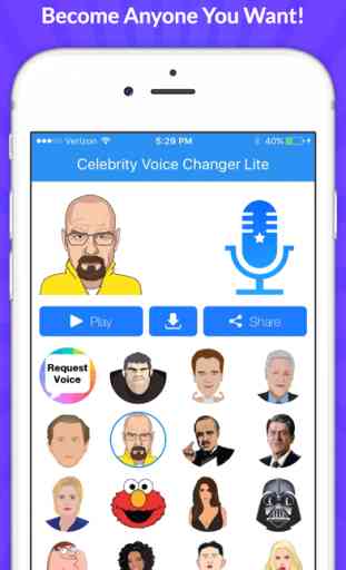 Celebrity Voice Changer image 1