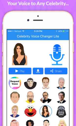 Celebrity Voice Changer image 2