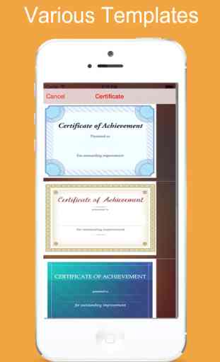 Certificate Maker App - Create and design your own certificate 1