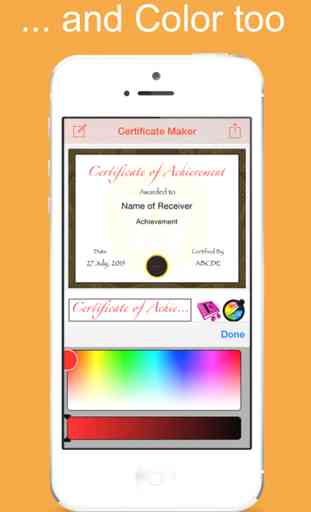 Certificate Maker App - Create and design your own certificate 2