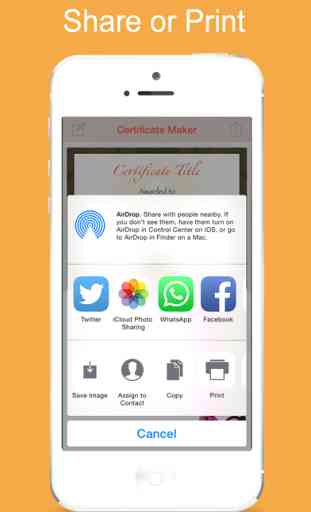 Certificate Maker App - Create and design your own certificate 3