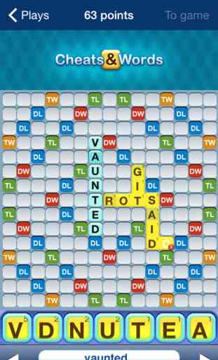 Cheats & Words : the most accurate cheat app for Words With Friends with auto-detect OCR 4