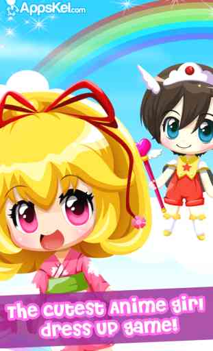 Chibi Anime Lolita Dress Up Maker – Kawaii Manga Avatar Creator Games Free 1