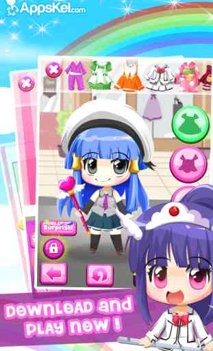 Chibi Anime Lolita Dress Up Maker – Kawaii Manga Avatar Creator Games Free 4