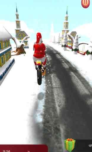 Christmas Games Kids Fun Run - Cool Dirt Bike Games for Boys & Girls Free 3